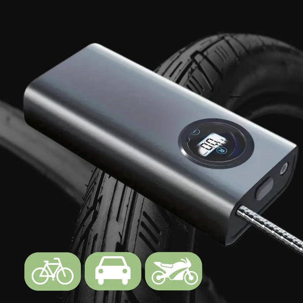 Compact Electric Air Pump 150 PSI Tire Inflator Wireless Compressor