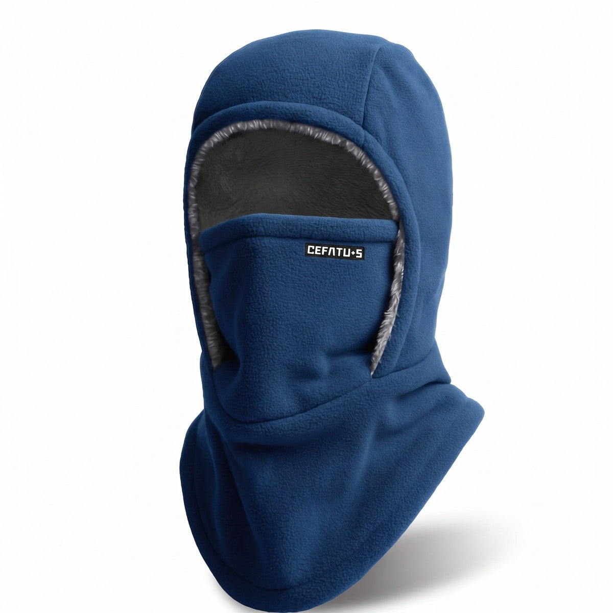 3-in-1 Winter Hood – Windproof Balaclava, Scarf & Ear Warmer - Blue