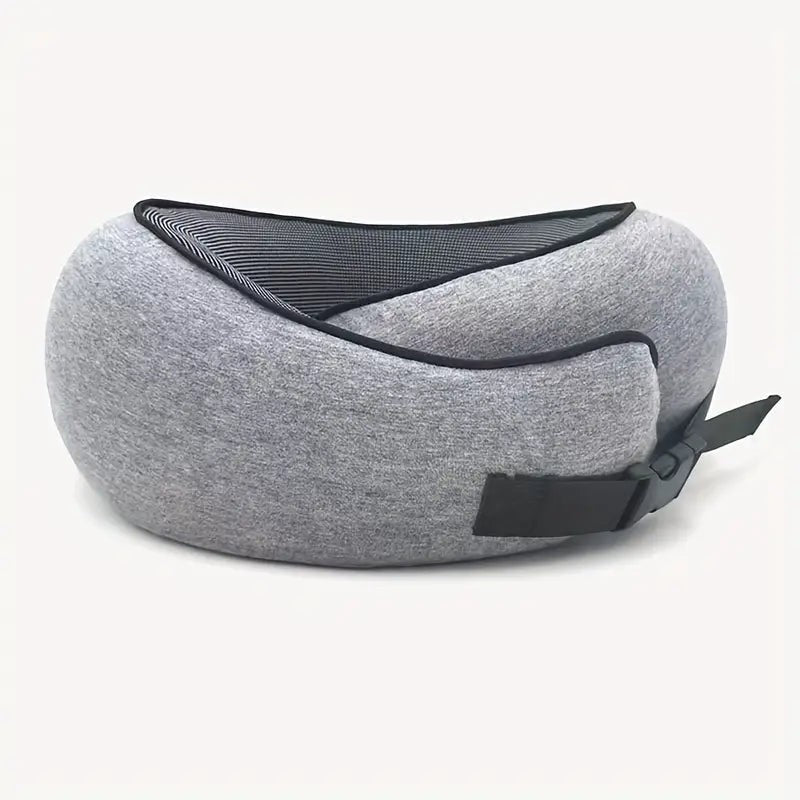 360° Travel Neck Pillow – Memory Foam Airplane Support Pillow