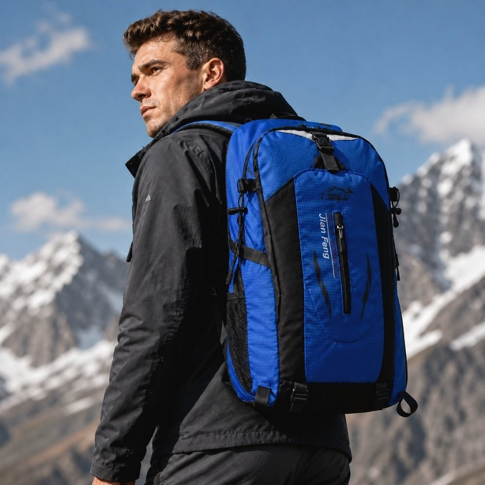 40L Hiking Backpack – Waterproof Ventilated Trekking Pack