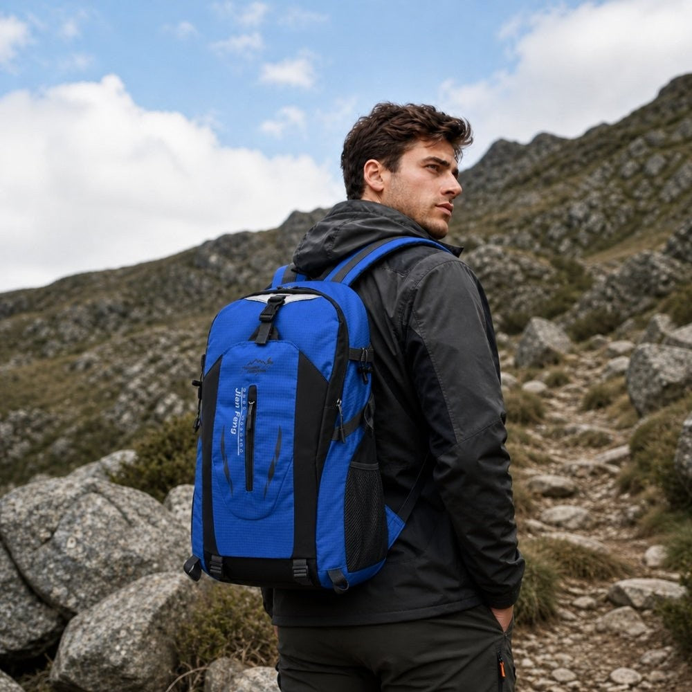 40L Hiking Backpack – Waterproof Ventilated Trekking Pack