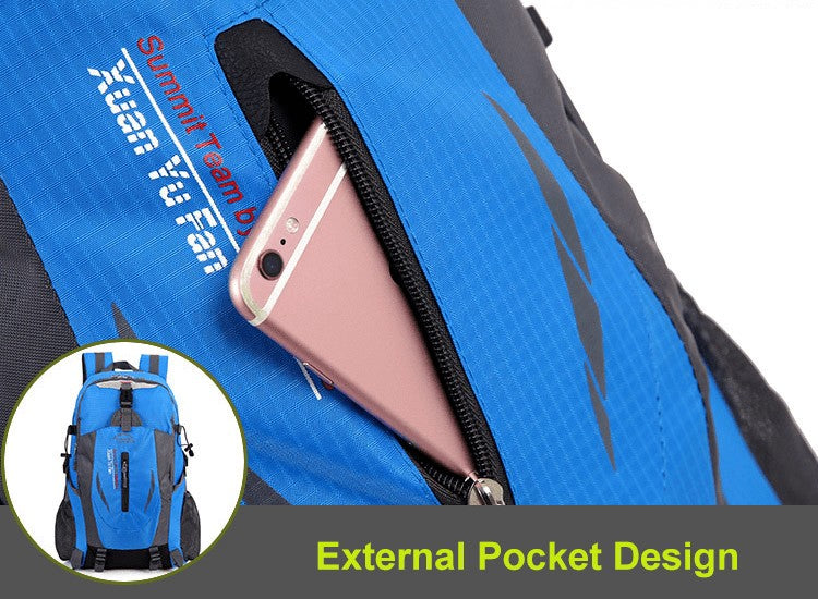 40L Hiking Backpack – Waterproof Ventilated Trekking Pack