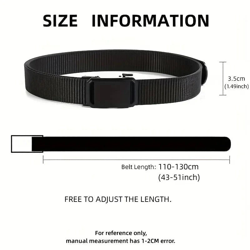 Canvas Belt – Durable Adjustable Outdoor Web Belt