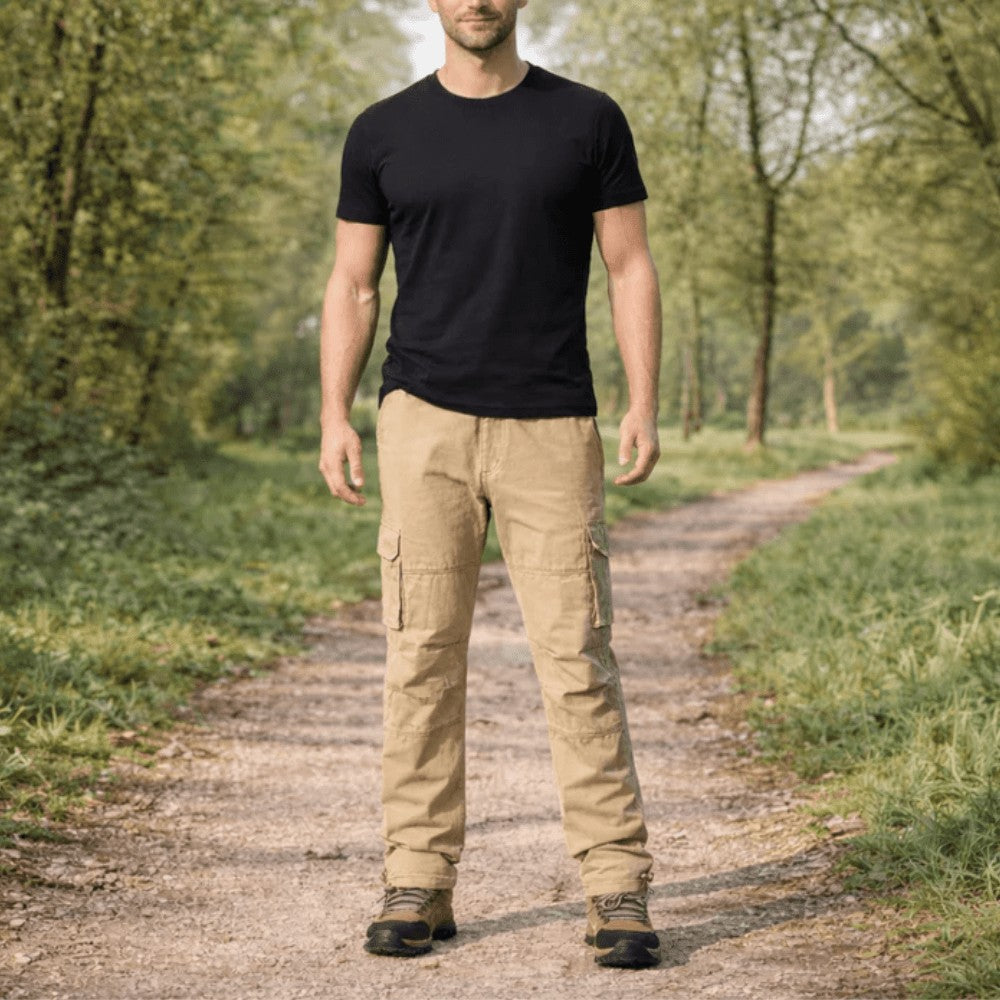 Cargo Hiking Pants – Breathable Adjustable Multi-Pocket
