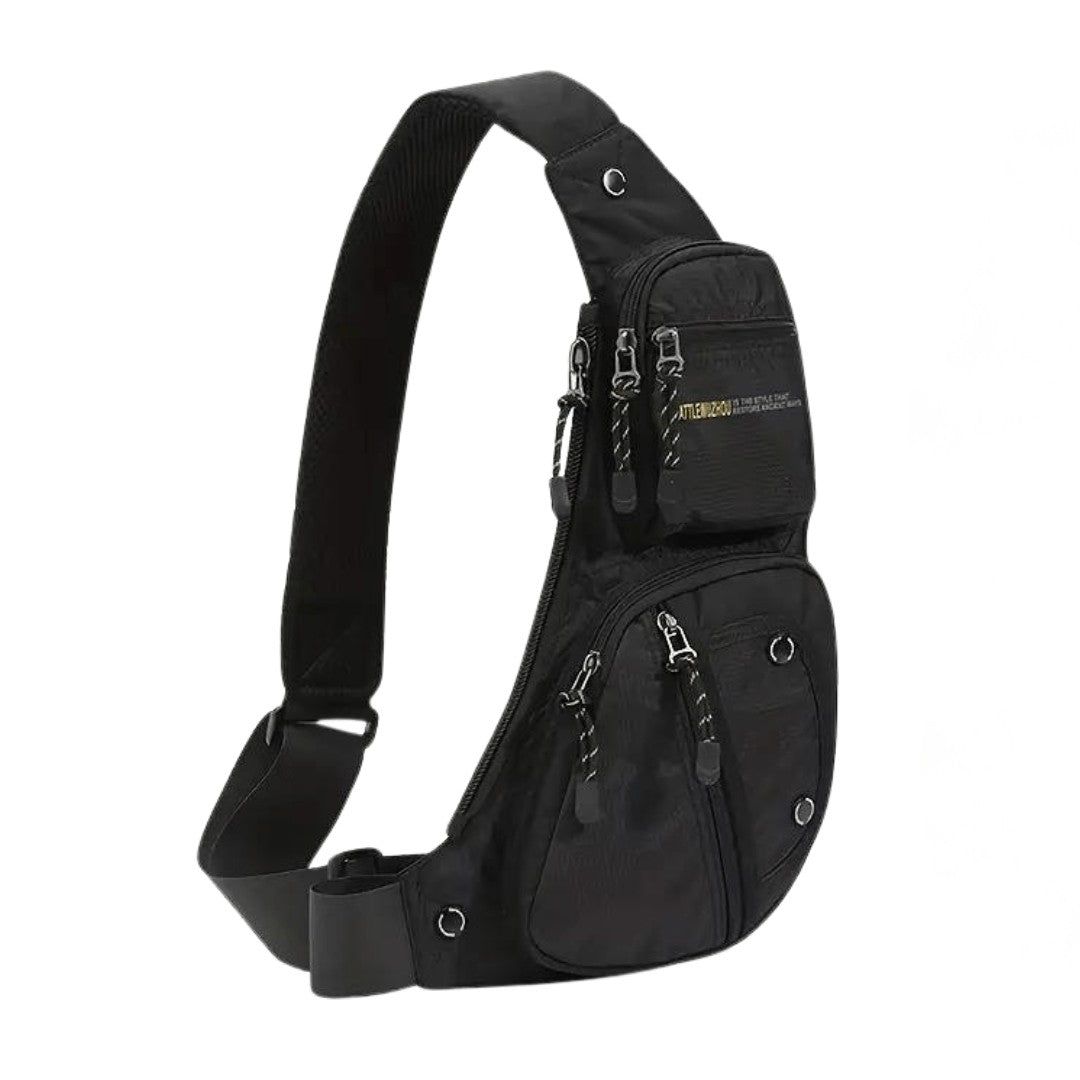 Crossbody Bag – Weather-Resistant Anti-Theft Secure Sling - Black
