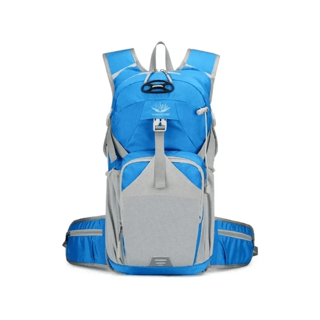 Cycling Backpack 20L – Water-Resistant Reflective Pack - Blue