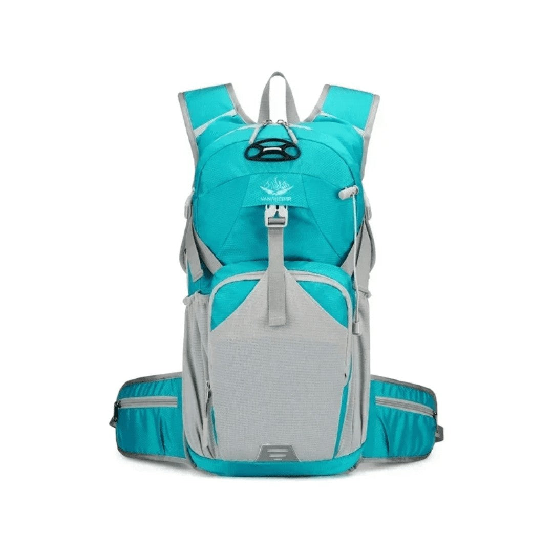 Cycling Backpack 20L – Water-Resistant Reflective Pack - Green