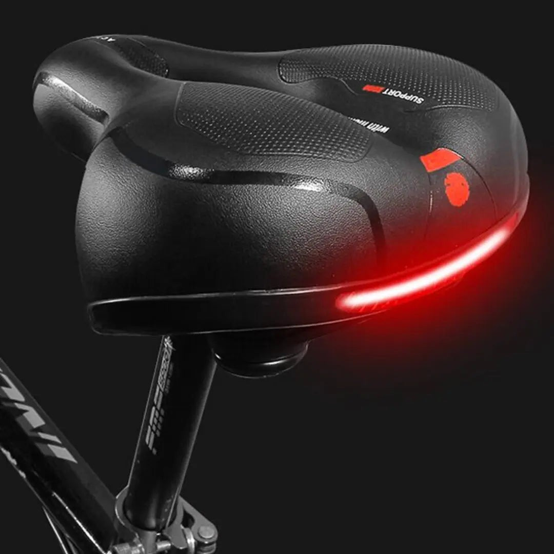 Ergonomic Bike Saddle – Memory Foam Shock-Absorbing Seat