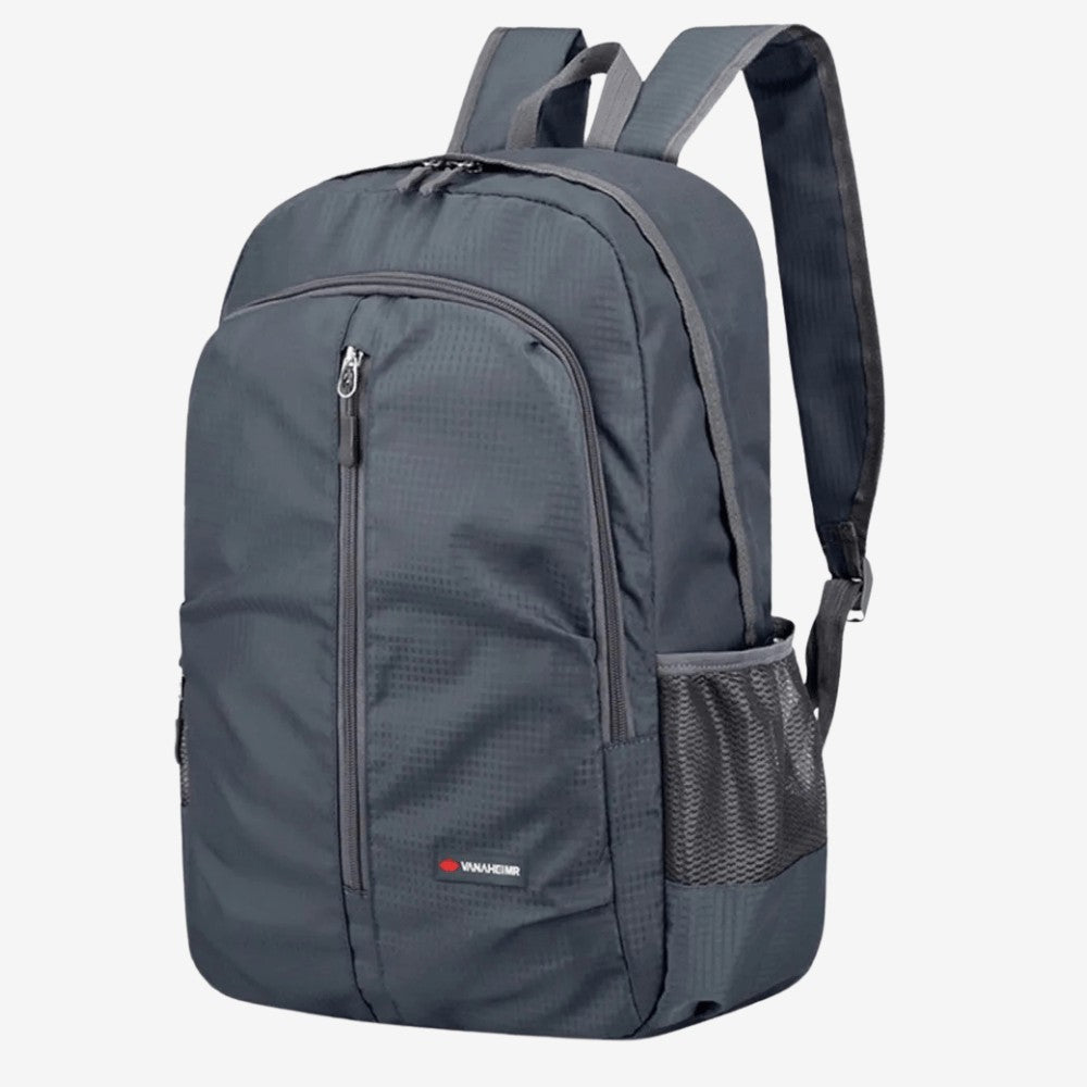 Foldable 30L Backpack – Ultralight Water-Resistant Oxford - Grey