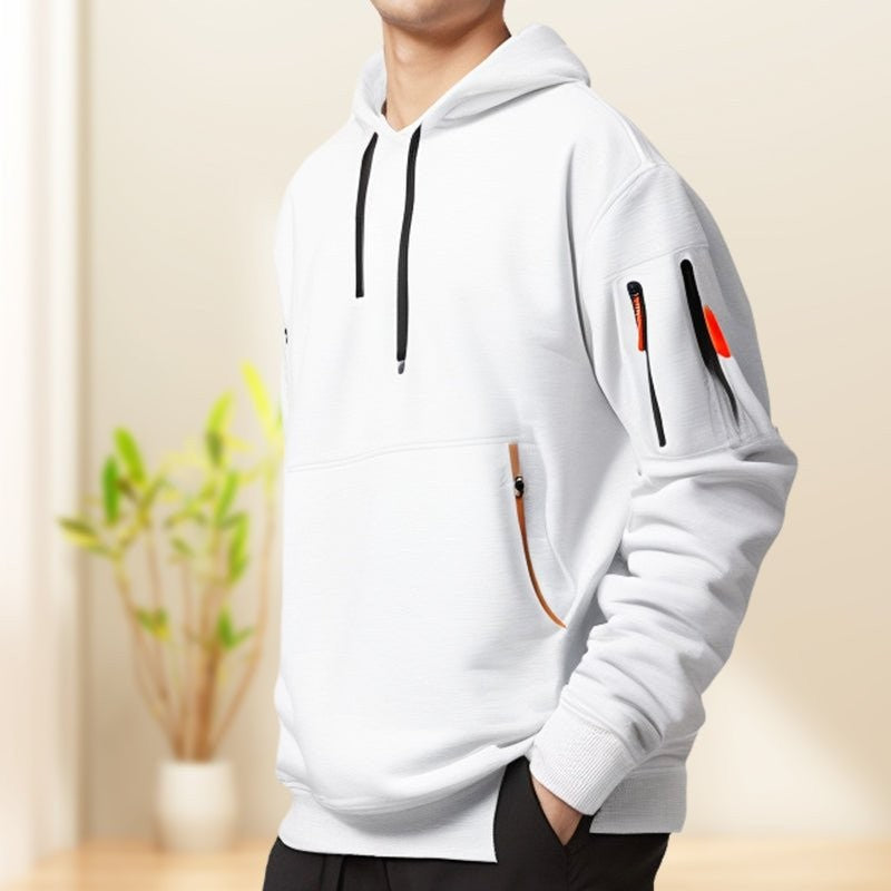 Half-Zip Hoodie – Breathable Lightweight Outdoor Layer