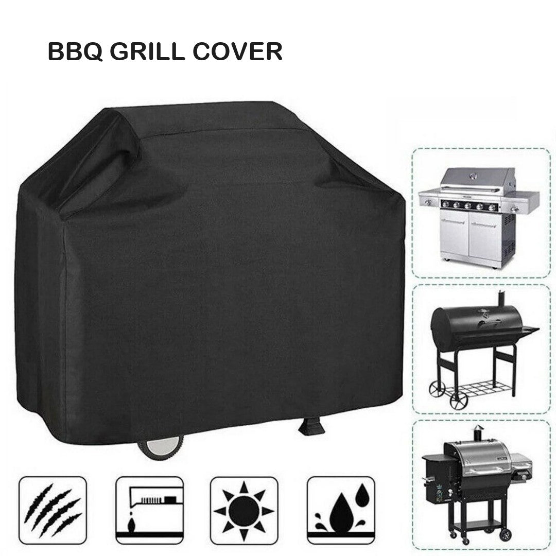 Heavy-Duty BBQ Grill Cover – Waterproof UV-Resistant Grill Cover