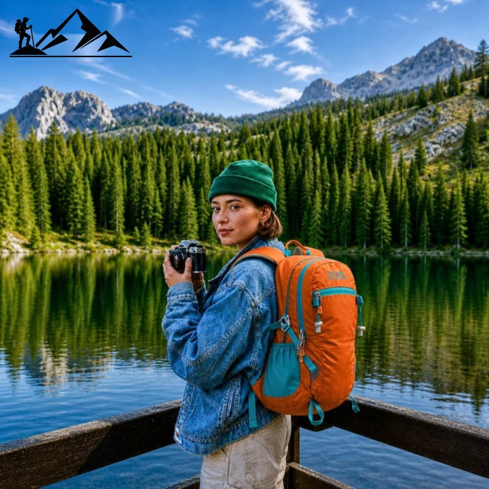 Hiking Daypack – Water-Resistant Lightweight Backpack