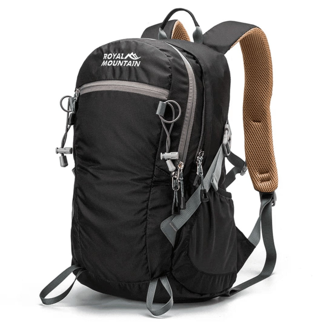 Hiking Daypack – Water-Resistant Lightweight Backpack - Black
