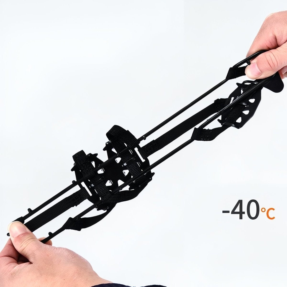 Ice Crampons – 24-Spike Stainless Steel Winter Traction