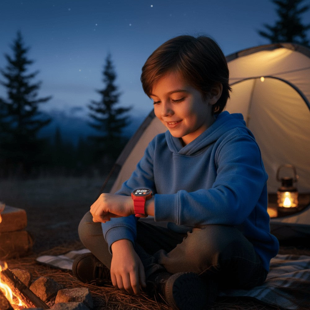 Kids Digital Watch – Lightweight Water-Resistant LED