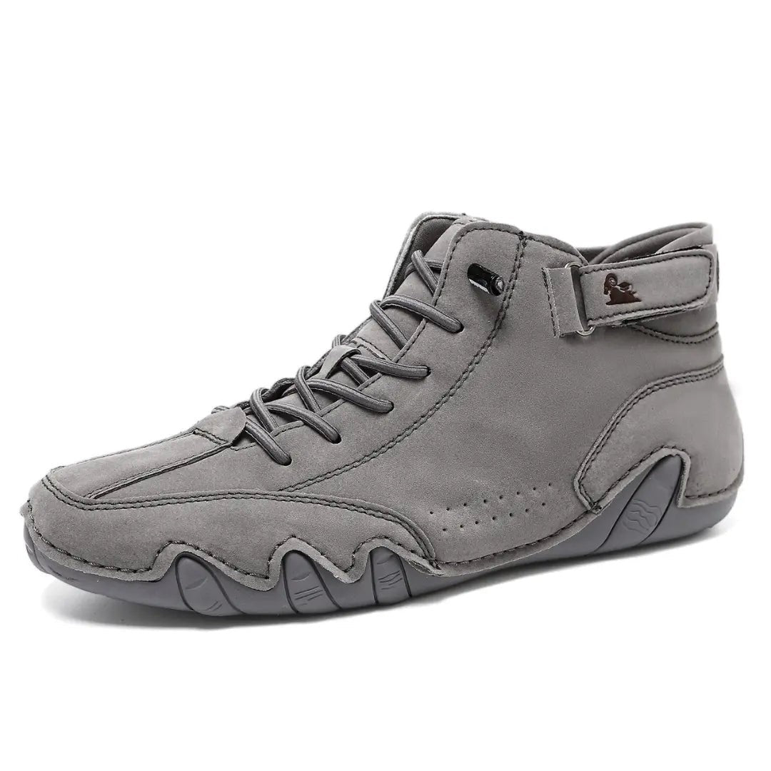 Men's Barefoot Shoes – Waterproof Wide Toe Box Minimalist Sneakers - Gray