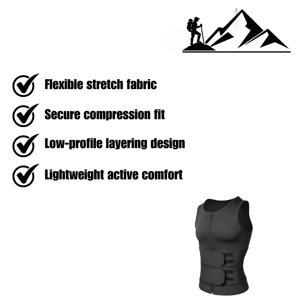 Men's Compression Vest – Lightweight Breathable Training