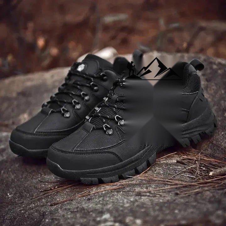 Men's Hiking Shoes – Waterproof Wide Toe Box Trail Shoes