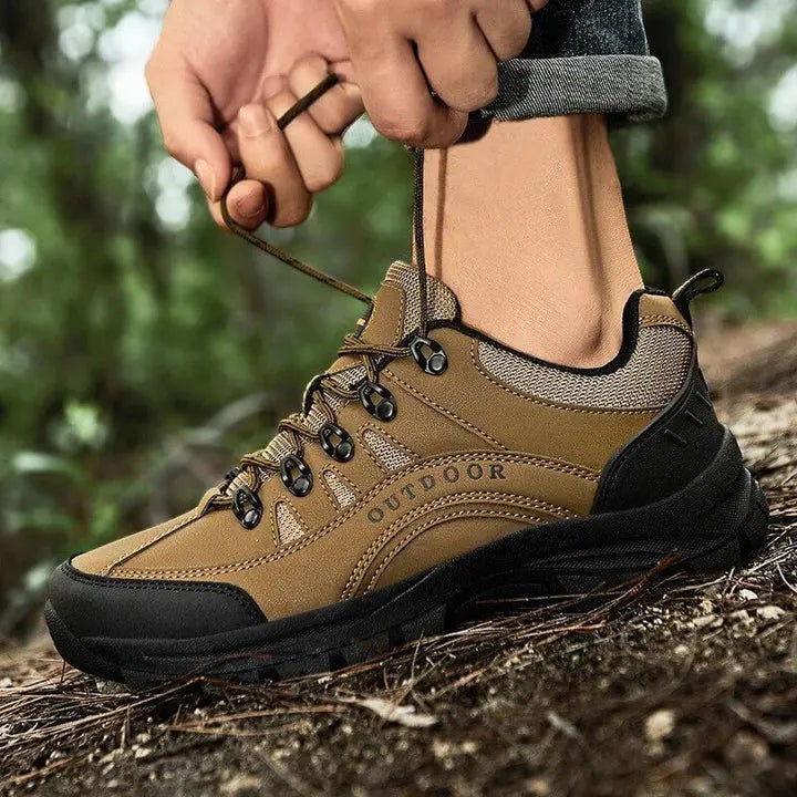 Men's Hiking Shoes – Waterproof Wide Toe Box Trail Shoes