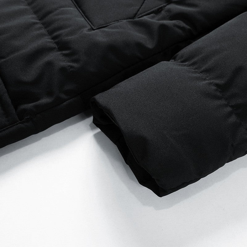 Men's Hooded Puffer Jacket – Insulated Winter Coat