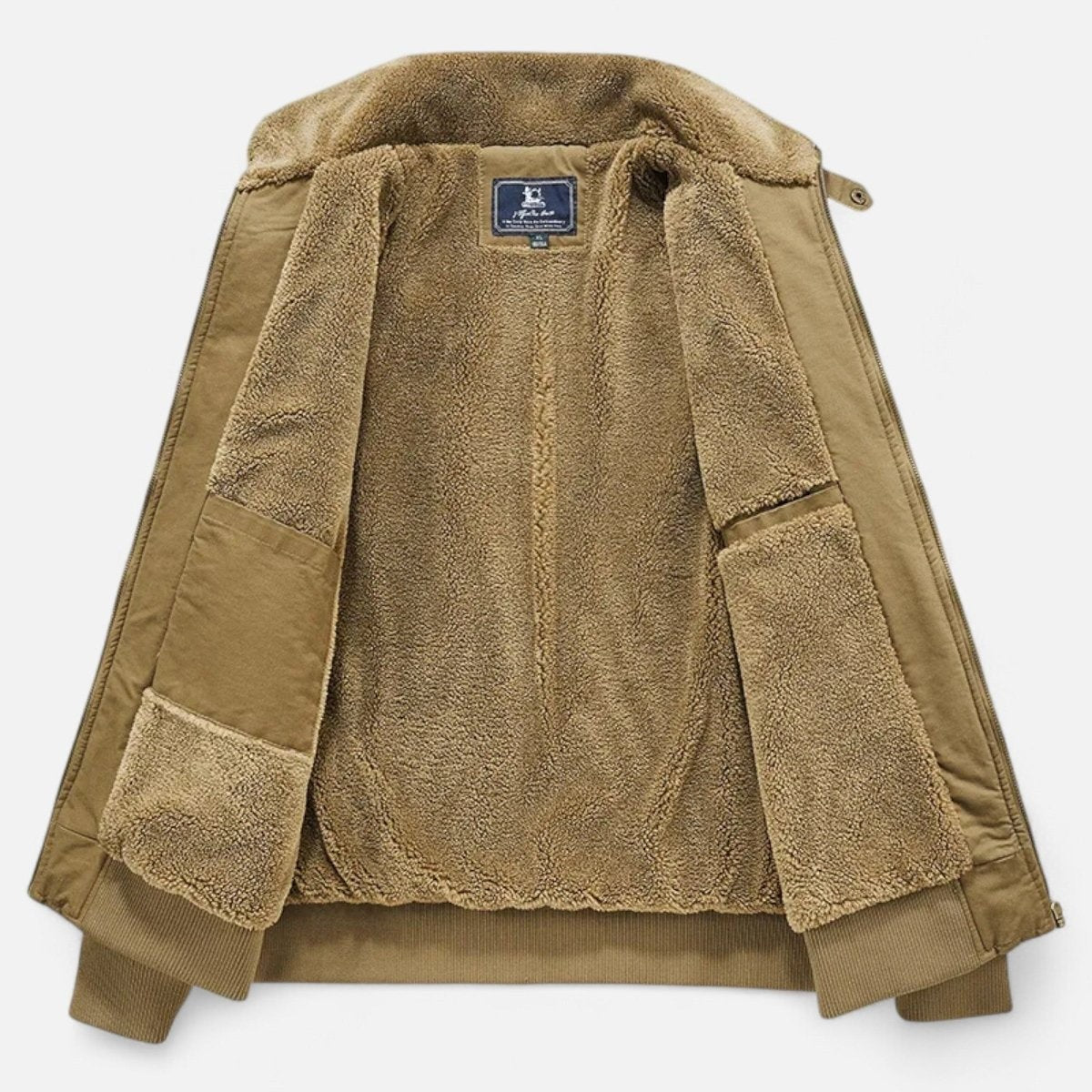 Men's Insulated Cotton Jacket – Warm Outdoor Winter Layer