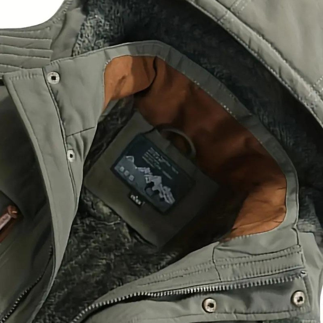 Men's Insulated Winter Jacket – Waterproof Windproof Padded Coat