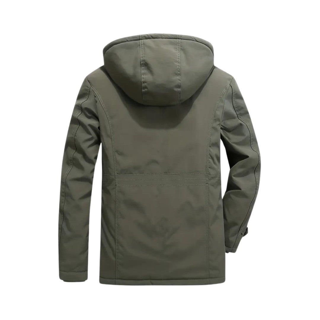Men's Insulated Winter Jacket – Waterproof Windproof Padded Coat