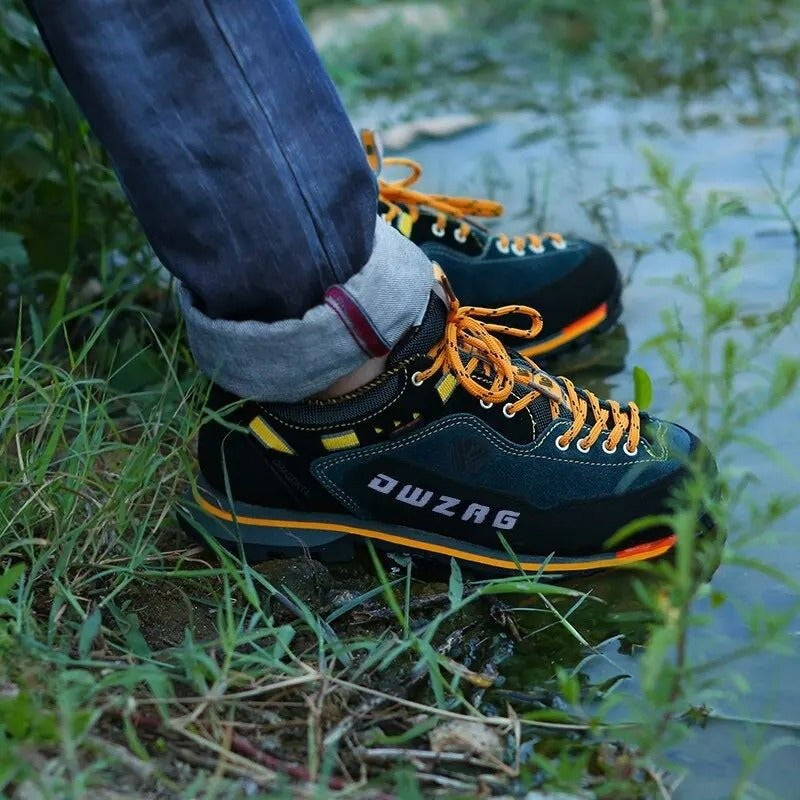 Men's Low Hiking Shoes – Water-Resistant Wide-Toe Grip