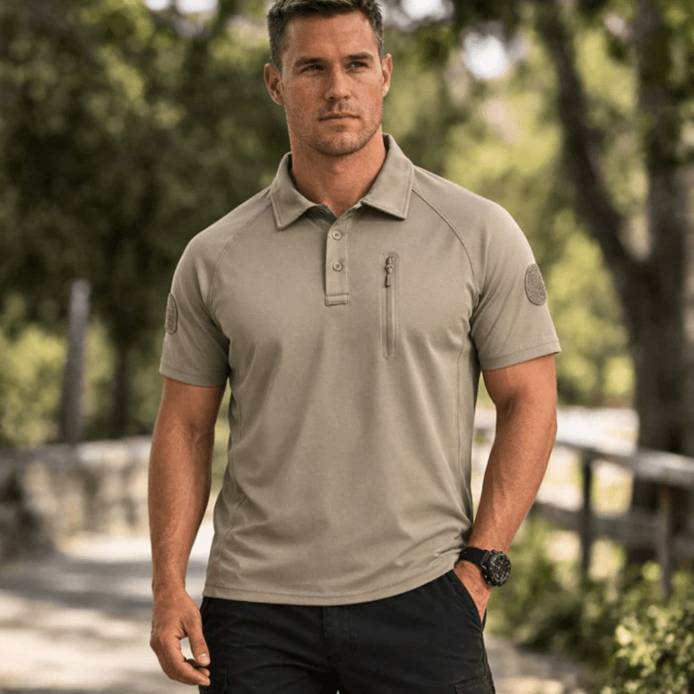 Men's Quick-Dry T-Shirt – Breathable Outdoor Training Tee