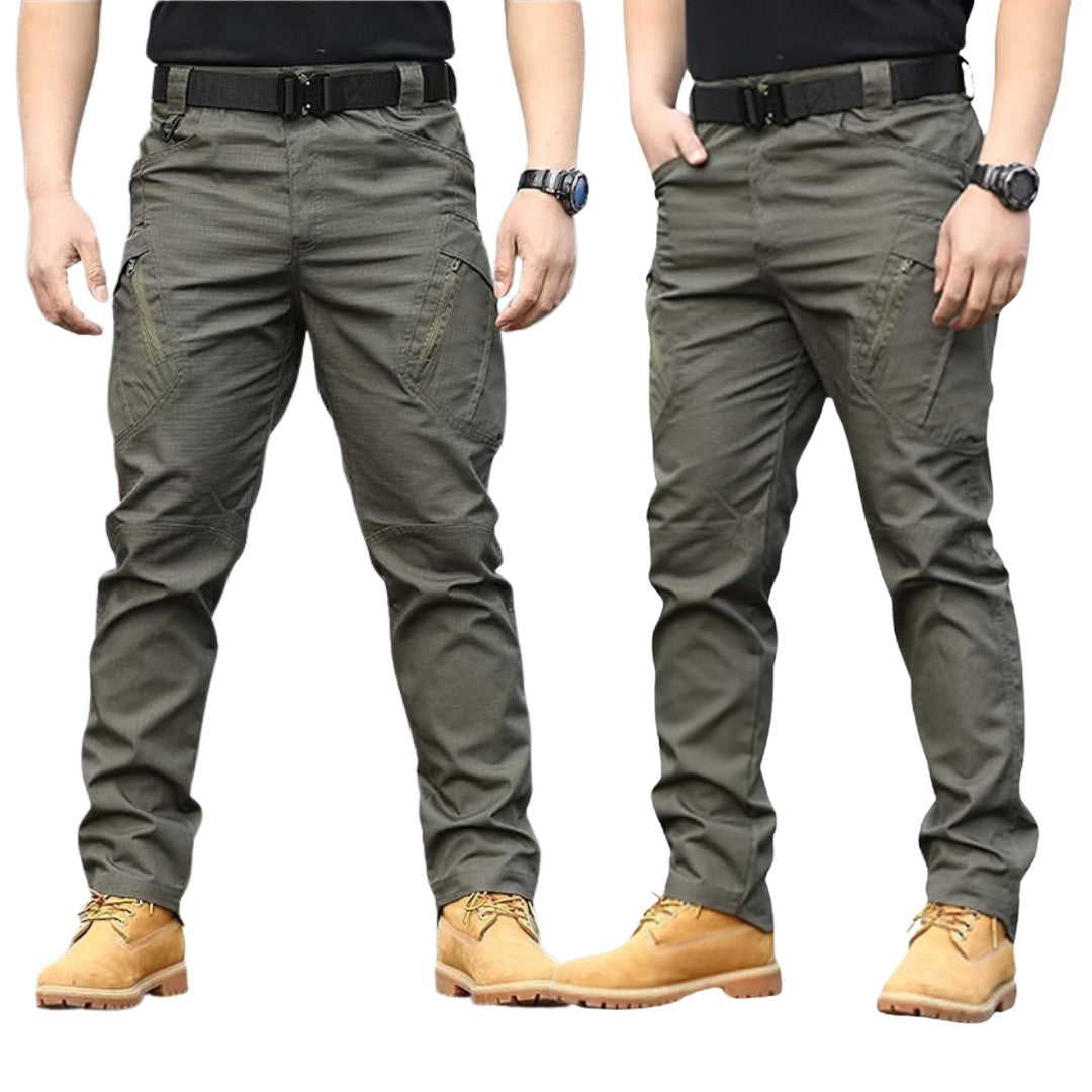 Men's Tactical Cargo Pants – Water-Resistant Ripstop Work Pants