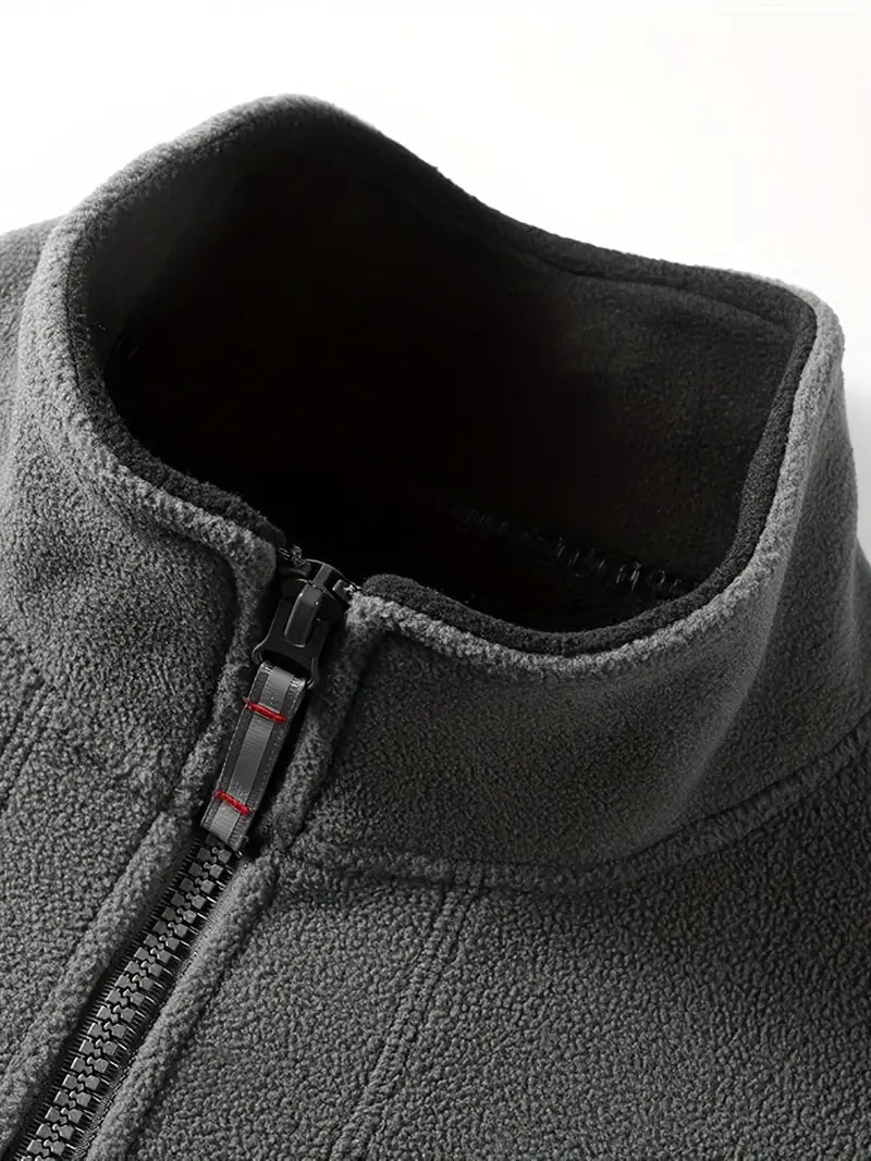Men's Thermal Fleece Jacket – Warm Insulated Outdoor Jacket