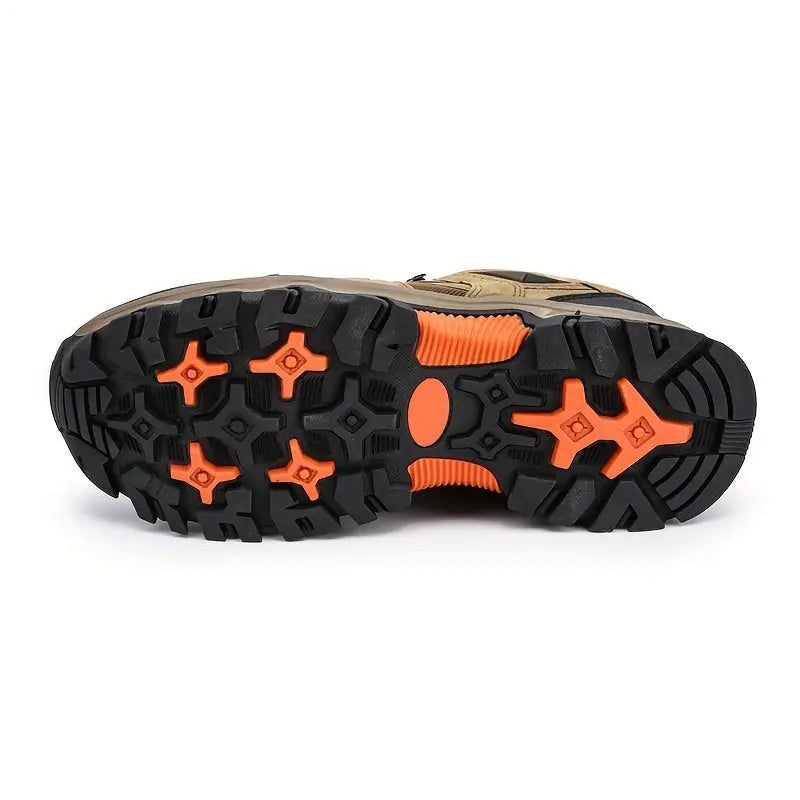 Men's Waterproof Hiking Shoes – Low-Top Wide Toe Box Trail Shoes