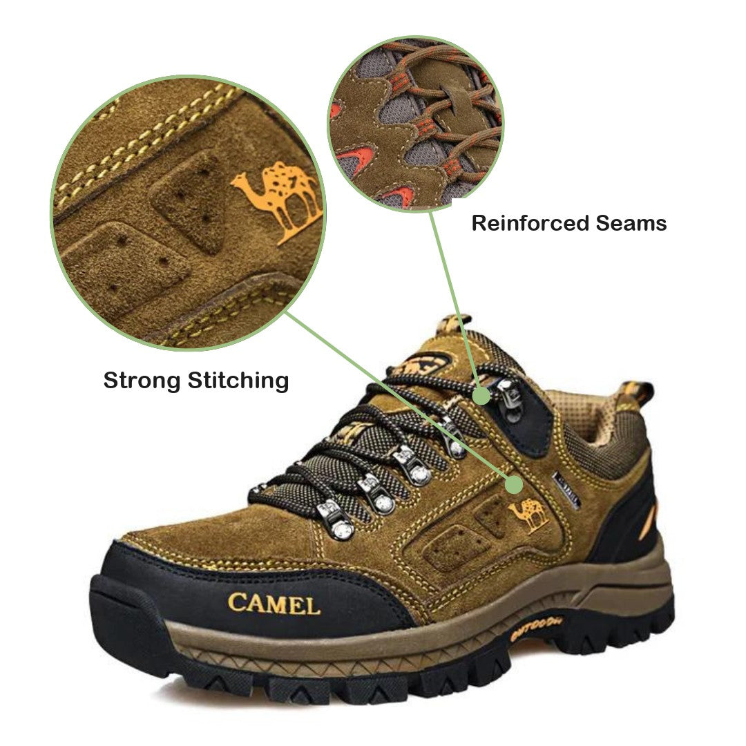 Men's Waterproof Hiking Shoes – Rugged Trail Shoes with Arch Support