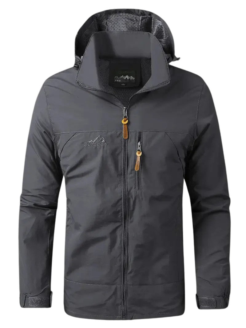 Men's Waterproof Windproof Jacket – Breathable Spring Shell