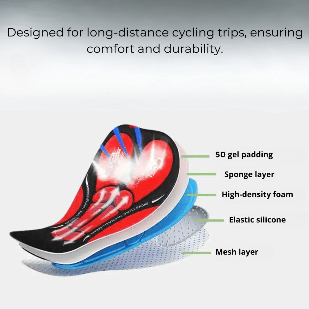 Padded Cycling Undershorts – Gel-Cushioned Breathable Base