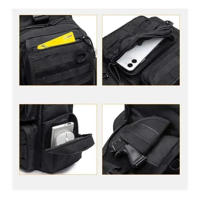Shoulder Bag 10L – Durable 1000D Adjustable Sling