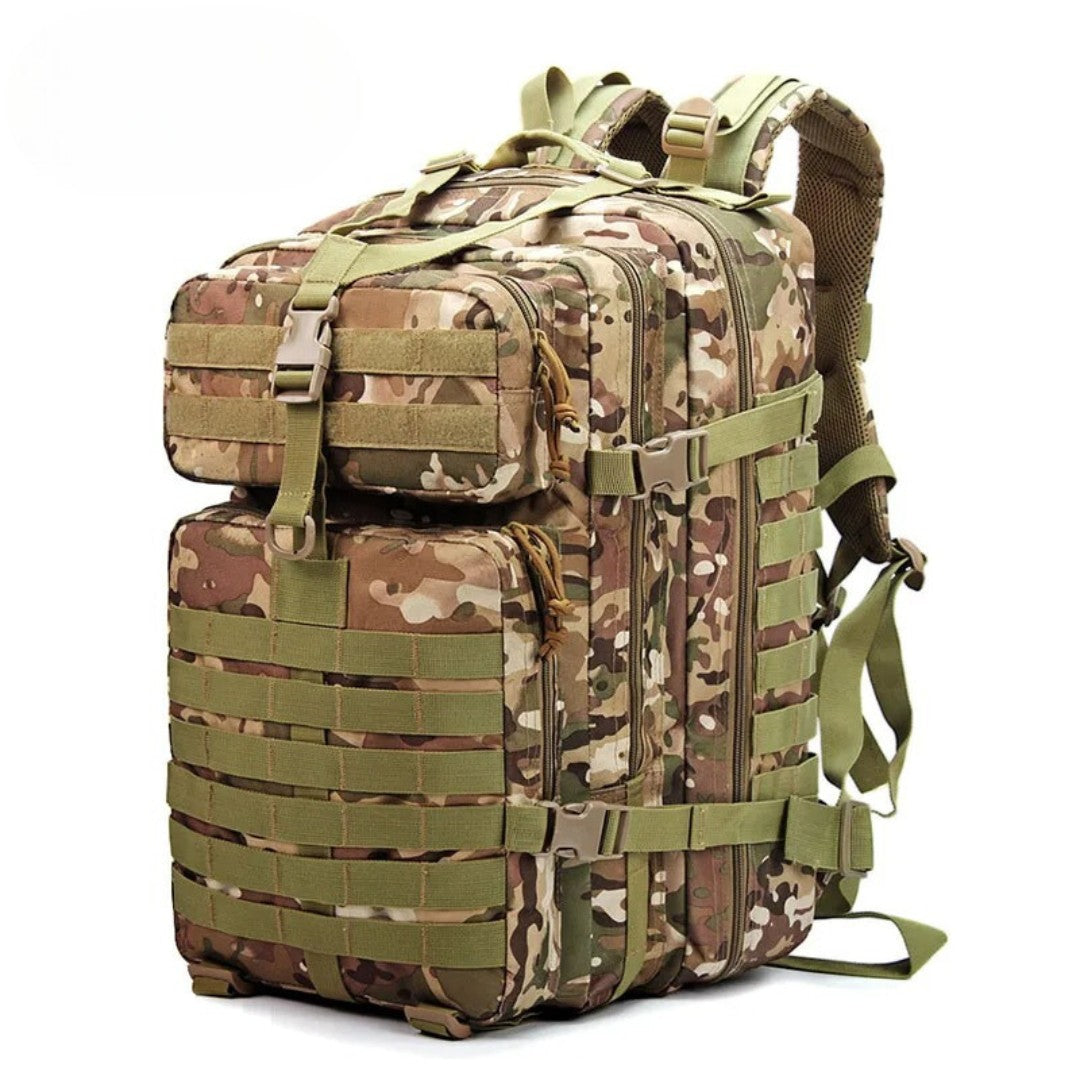 Tactical Military Backpack 50L – MOLLE Waterproof Assault Pack - Camouflage 3