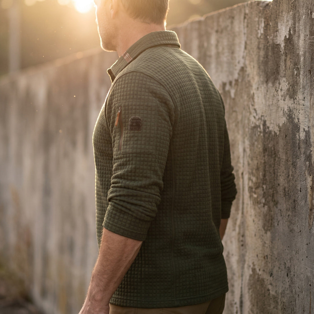 Tactical Polo Shirt – Long-Sleeve Quick-Dry Waffle-Knit Top