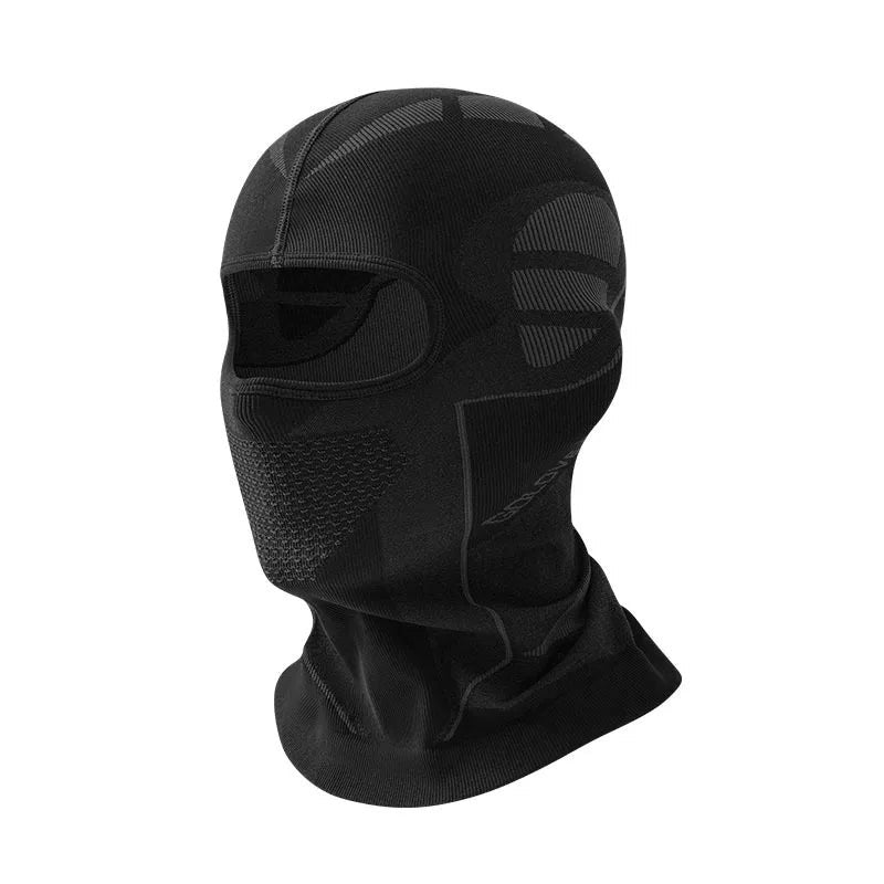 Thermal Balaclava – Full-Face Breathable Mesh Ski Mask - Black