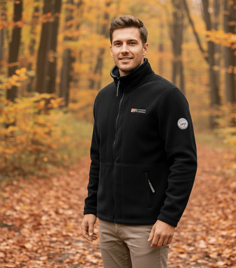 Thermal Fleece Jacket – Full-Zip Breathable Mid-Layer