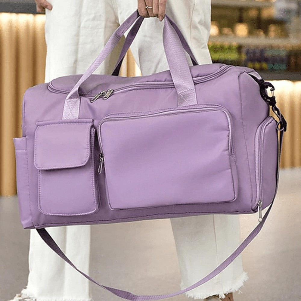 Travel Duffel Bag – Large-Capacity Shoe Compartment