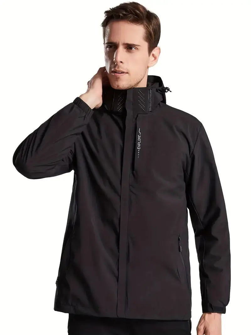 Unisex Waterproof Rain Jacket – Windproof Spring Outdoor Jacket