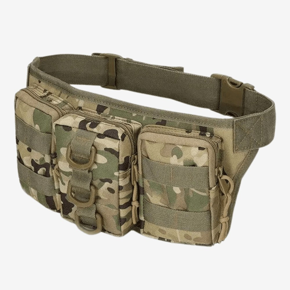 Waist Pack 5L – Durable 800D Adjustable Hip Bag - Camouflage