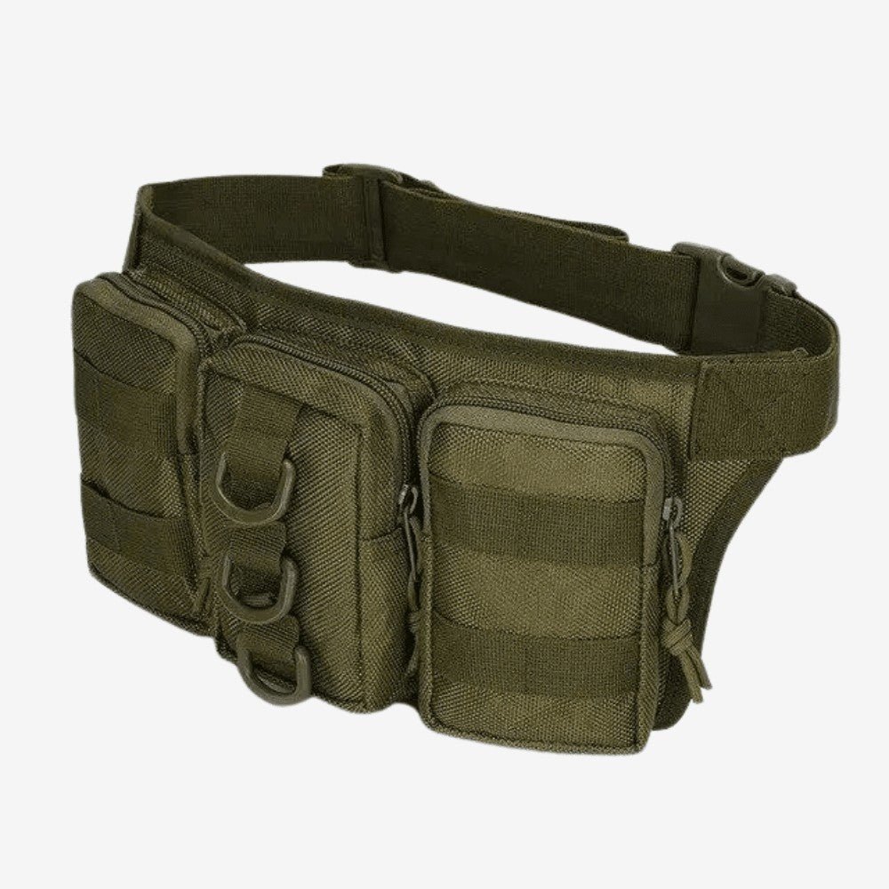 Waist Pack 5L – Durable 800D Adjustable Hip Bag - Green