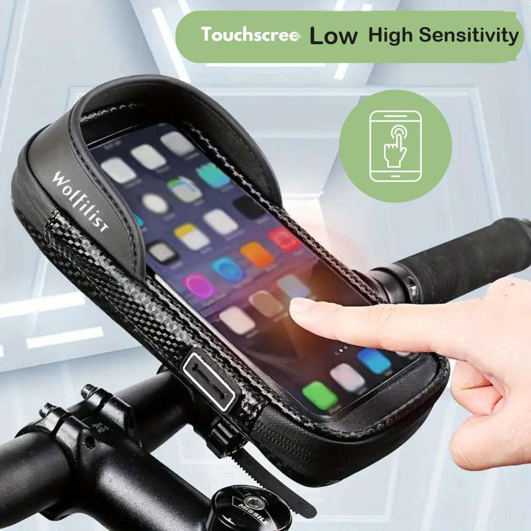 Waterproof Bike Phone Holder – Handlebar Mount Phone Case
