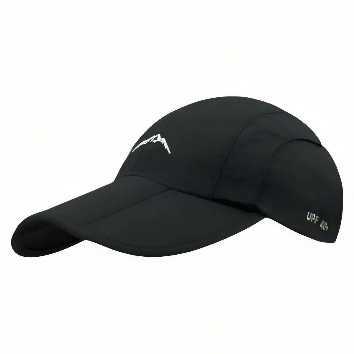 Waterproof Hiking Cap – Lightweight Breathable Trekking Hat - Black