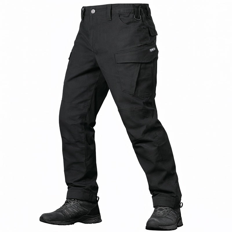 Waterproof Ripstop Tactical Pants – Combat Cargo Work Pants - Black
