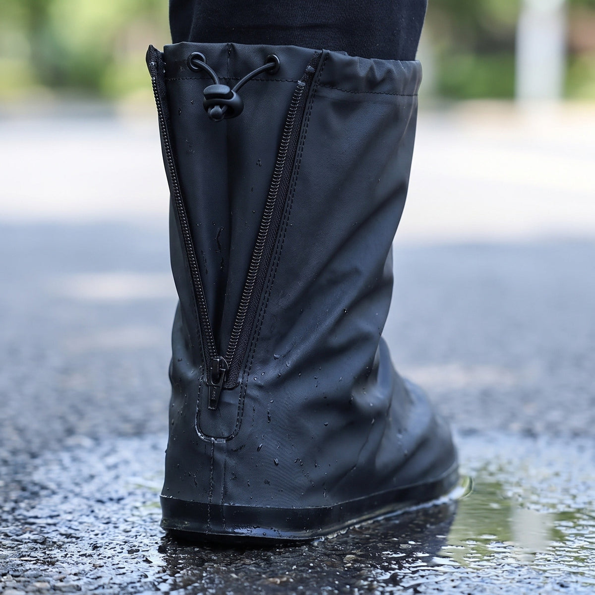 Waterproof Shoe Covers – Non-Slip Cycling & Motorcycle Rain Overshoes