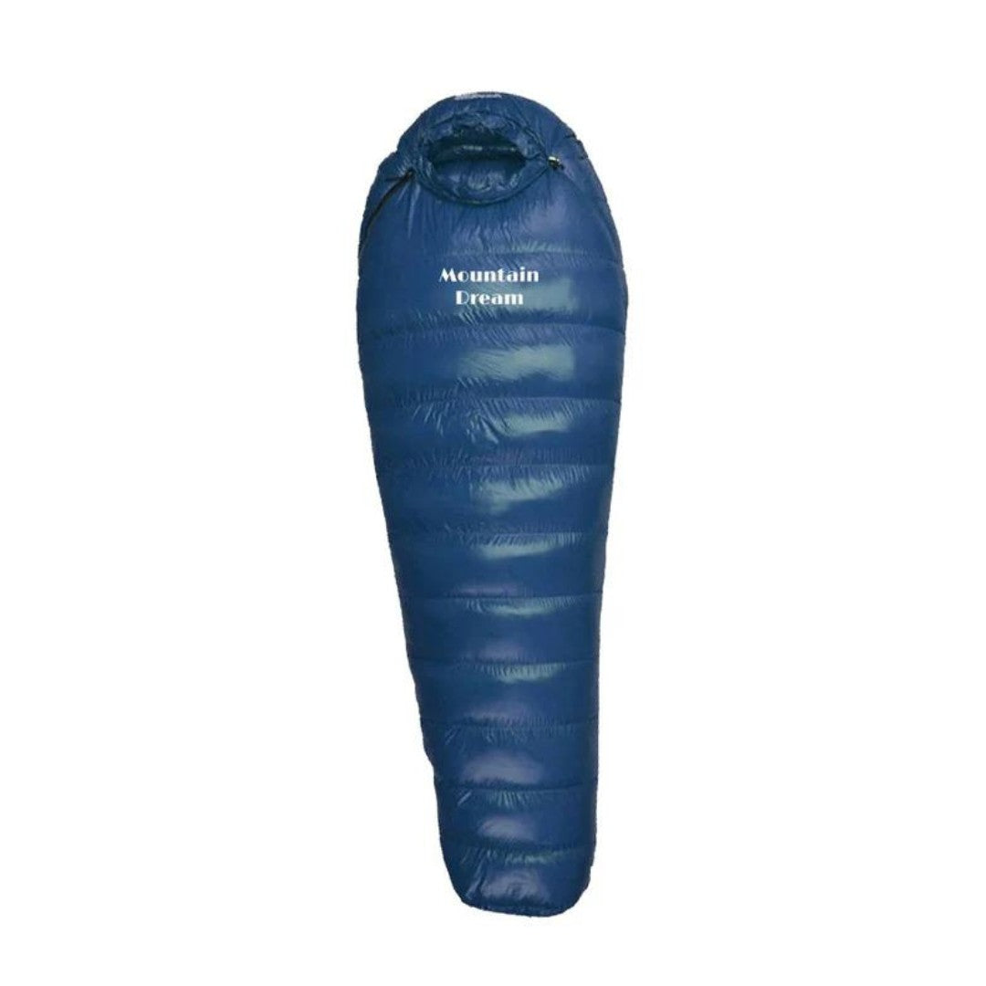 Winter Down Sleeping Bag – Goose Down Ripstop Bag Rated to -20°C - Navy