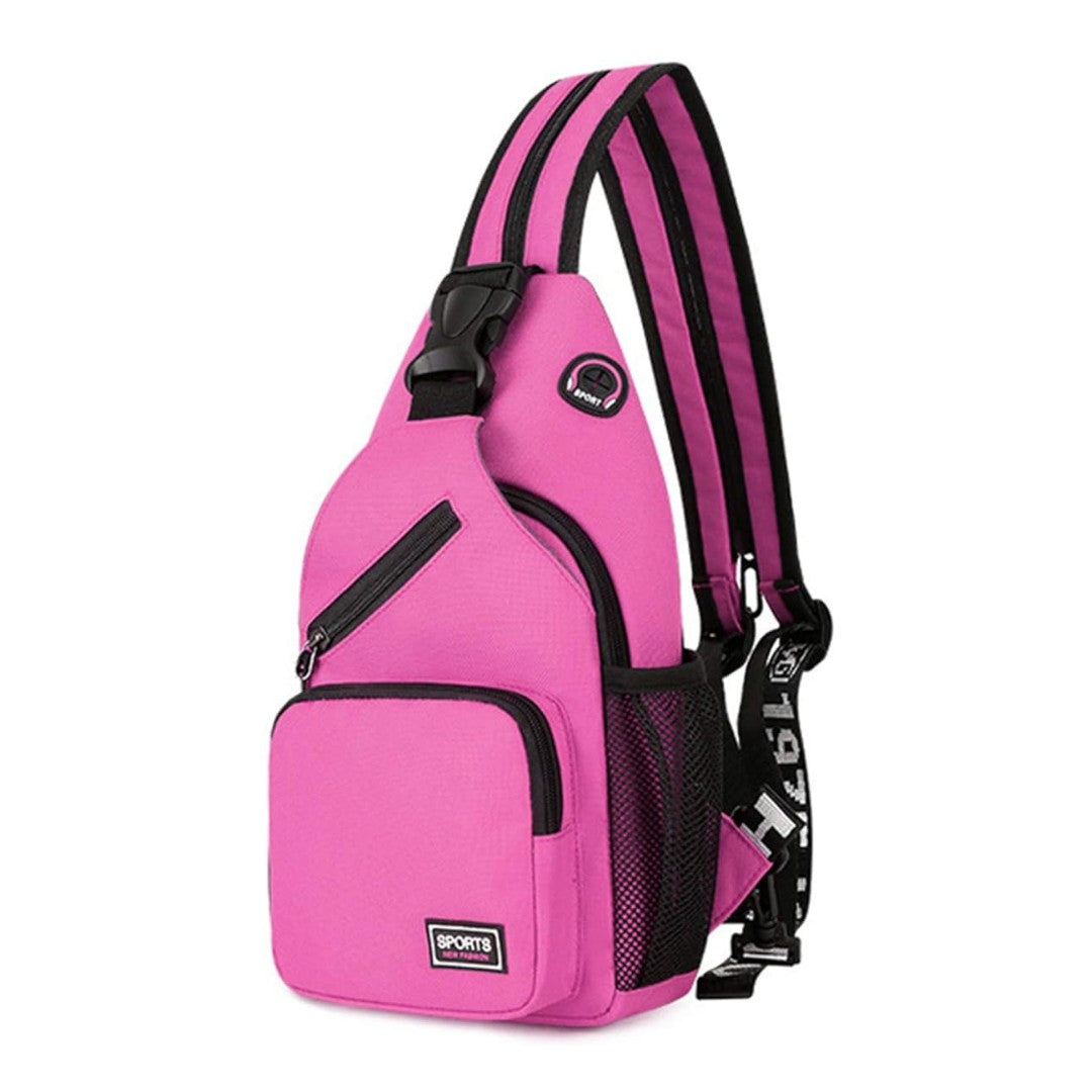 Women's Crossbody Bag – Convertible Water-Resistant Sling - Purple